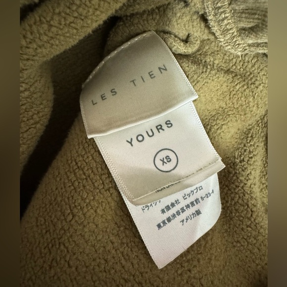 Les Tien Snap Front Pant Fleece Sweatpants  XS - Picture 5 of 7